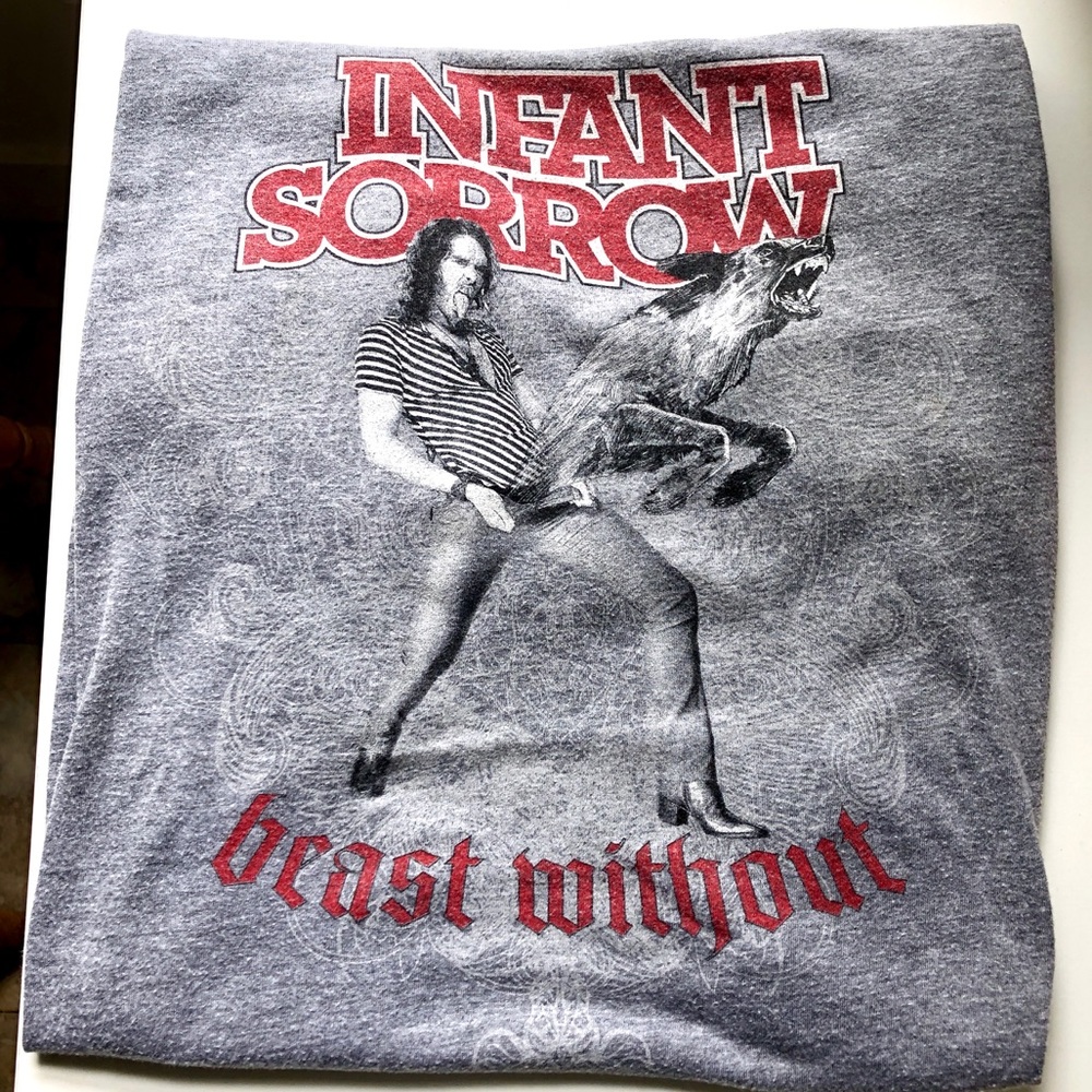 Infant Sorrow band tour T-shirt